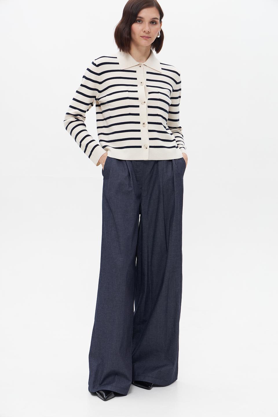 Жакет Oui в полоску