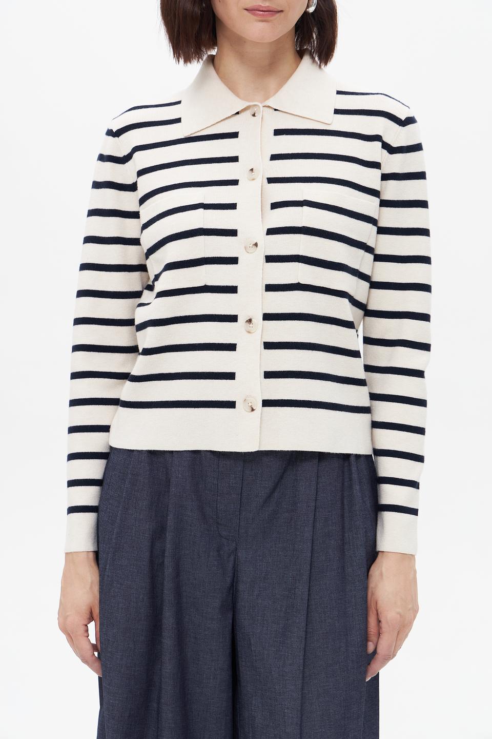 Жакет Oui в полоску