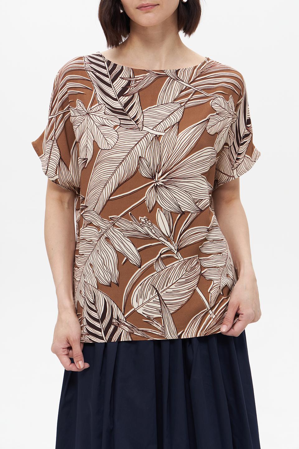 Блузка UNQ с принтом