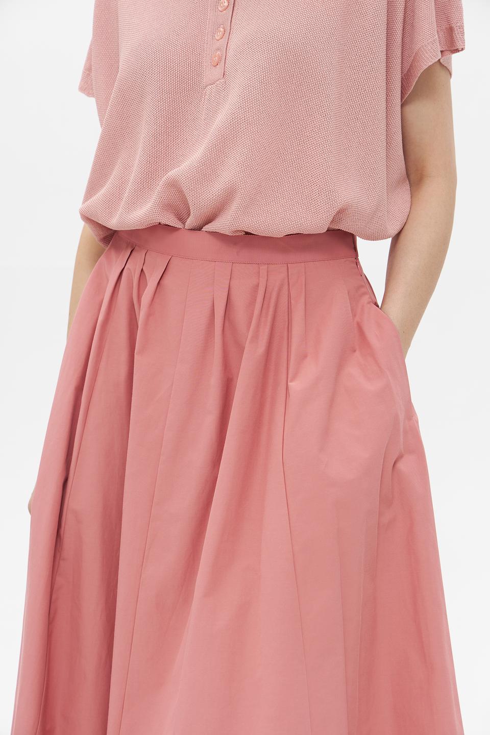 Юбка-солнце Oui персиковая