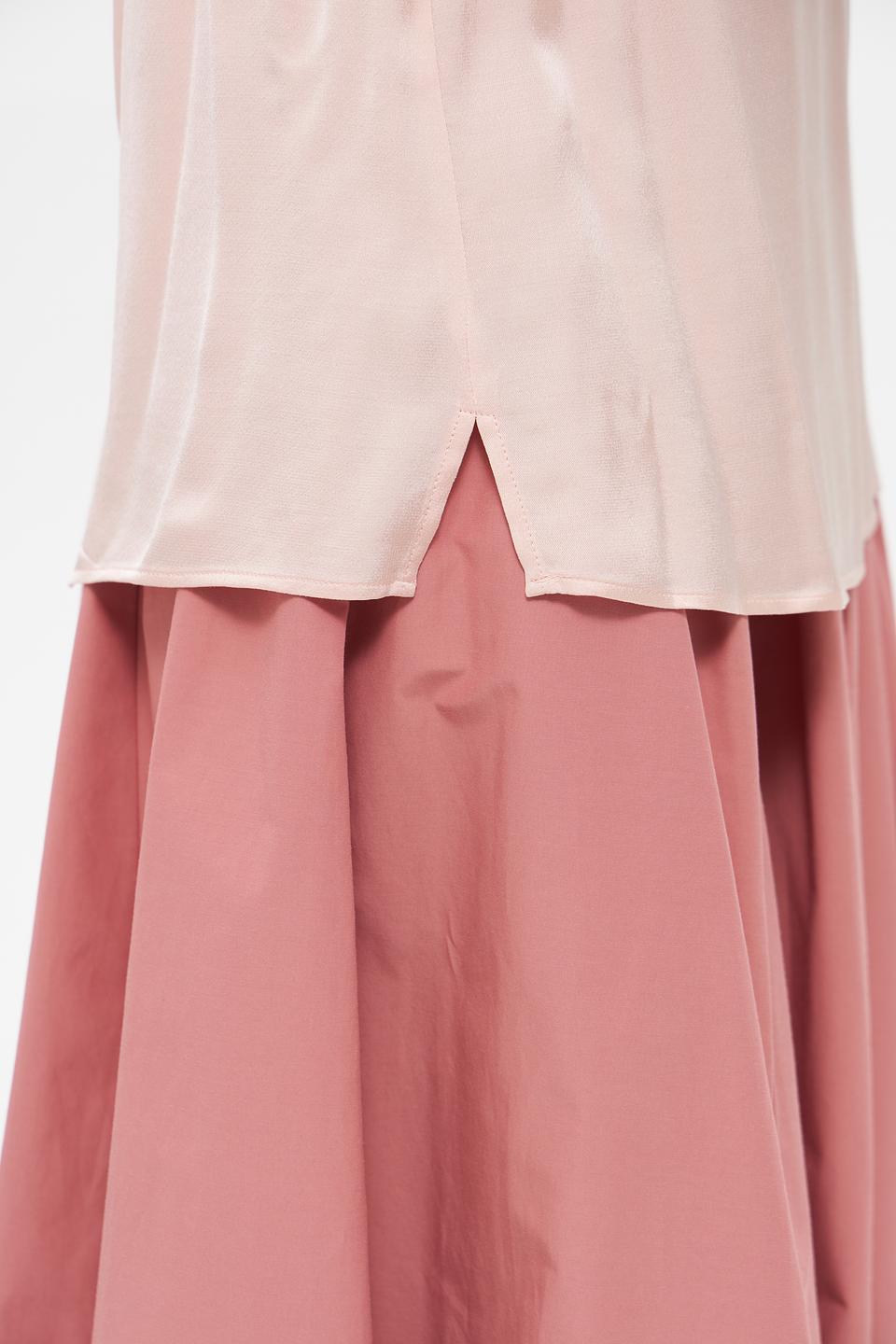 Топ Oui женский пудровый