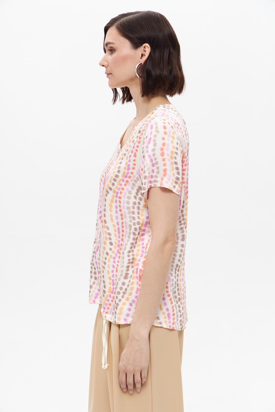 Блуза Bianca с принтом