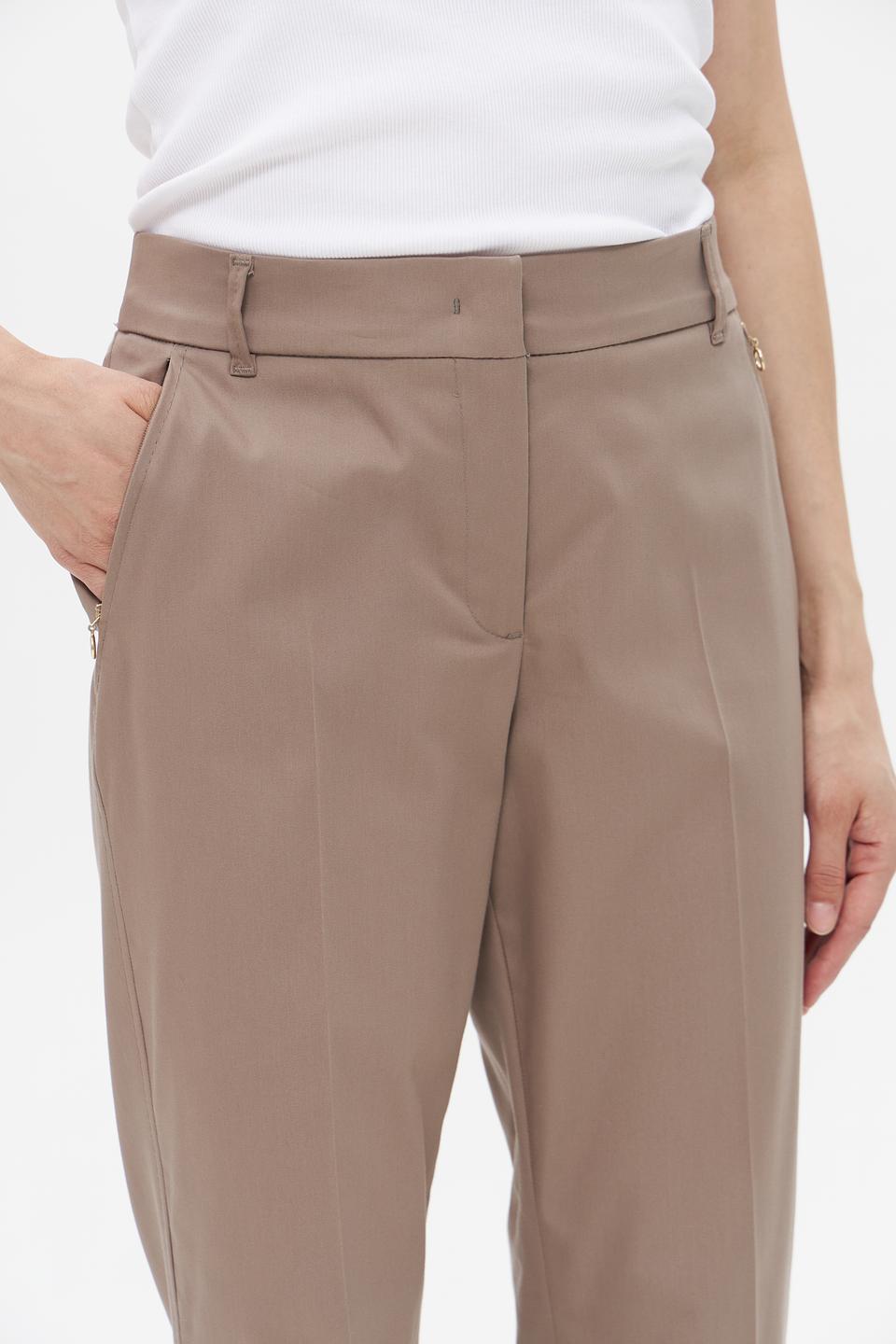 Брюки классические Bianca бежевые
