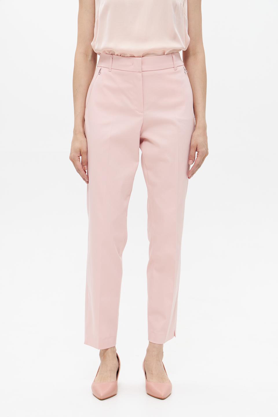 Брюки классические Bianca пудровые