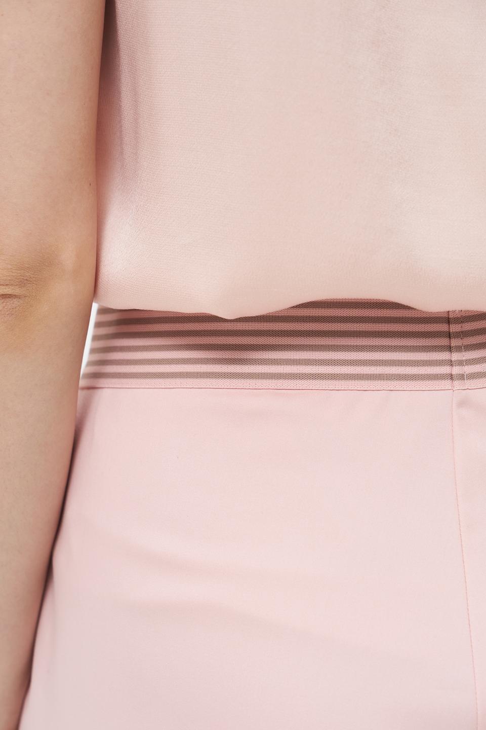 Брюки классические Bianca пудровые