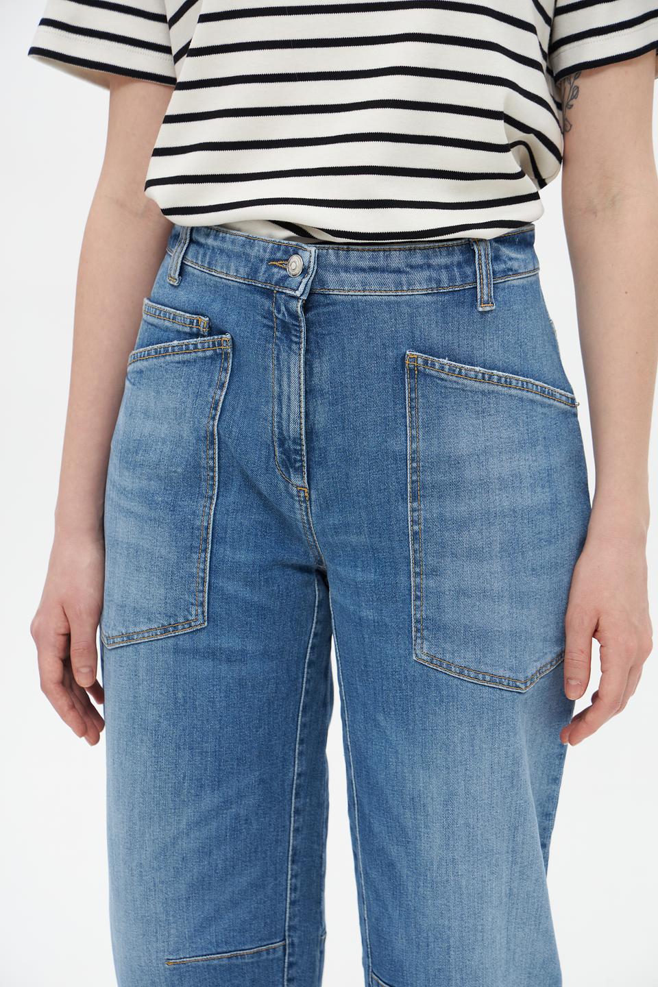 Джинсы Cambio с накладными карманами