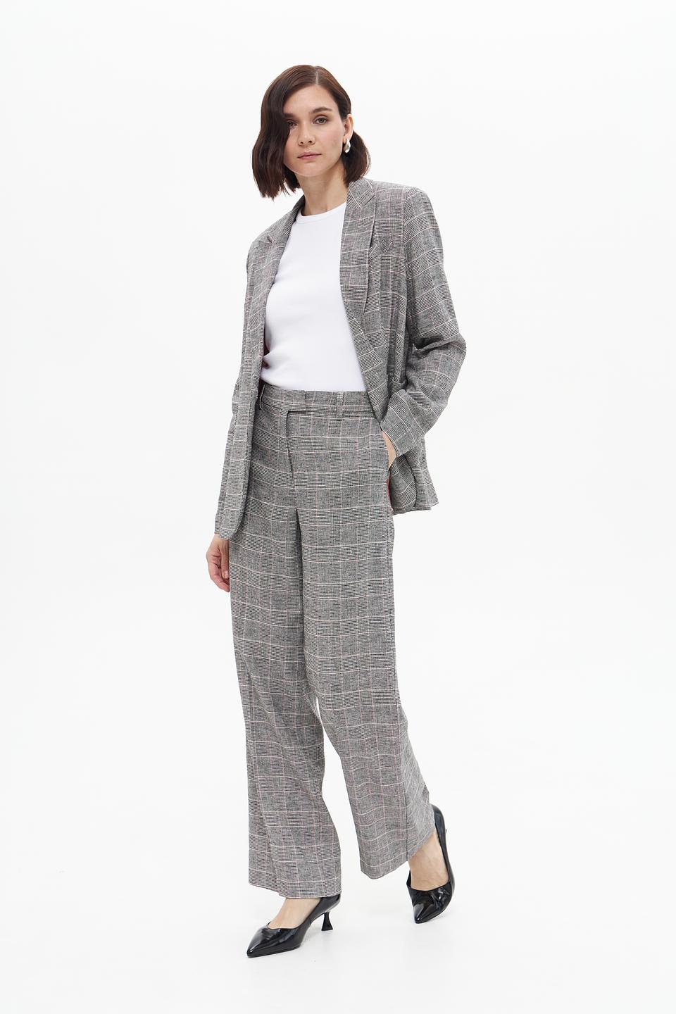 Брюки клёш Gerry Weber в клетку