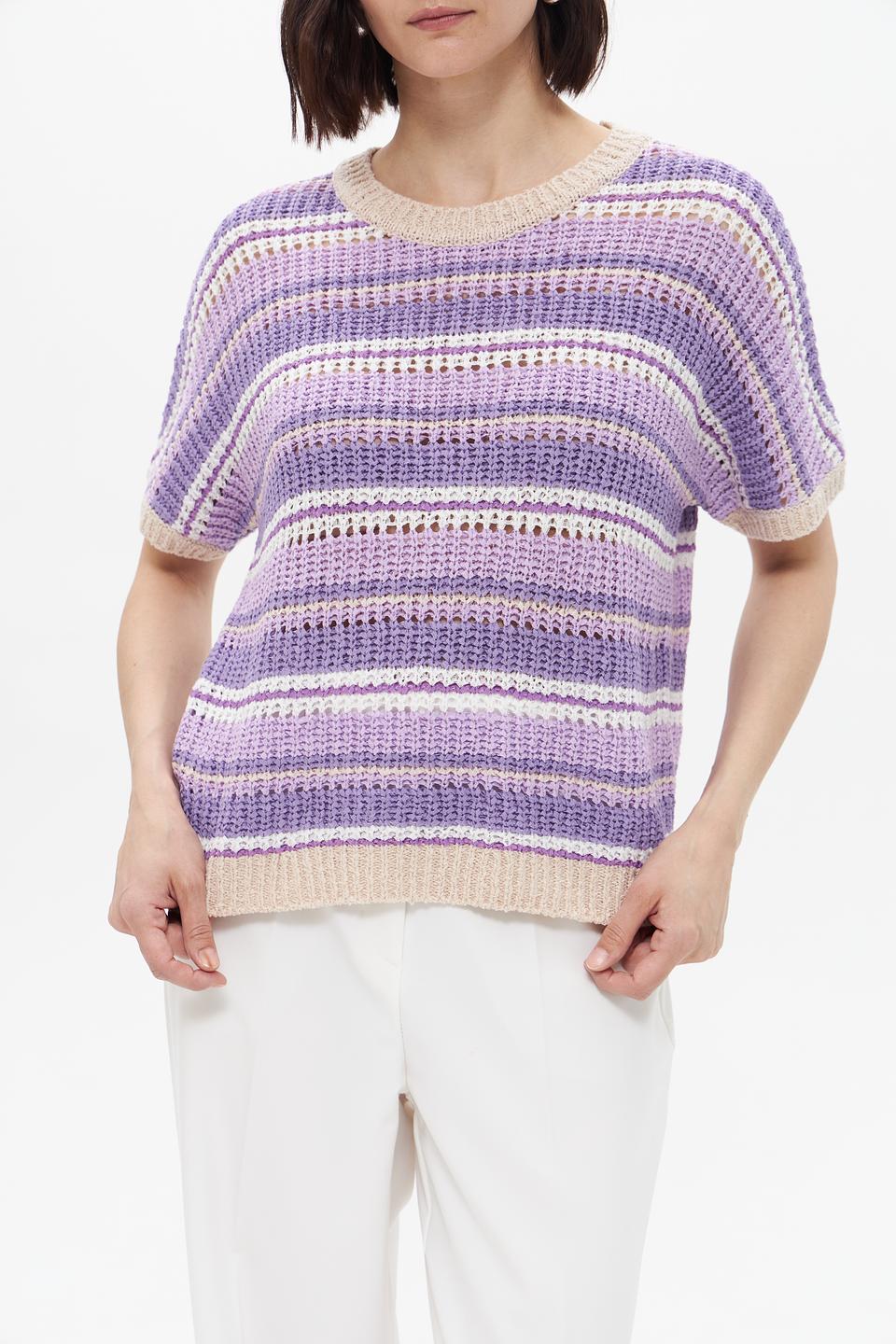 Пуловер Betty and Co в полоску