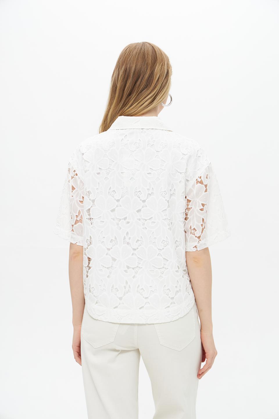 Блуза UNQ женская кружево