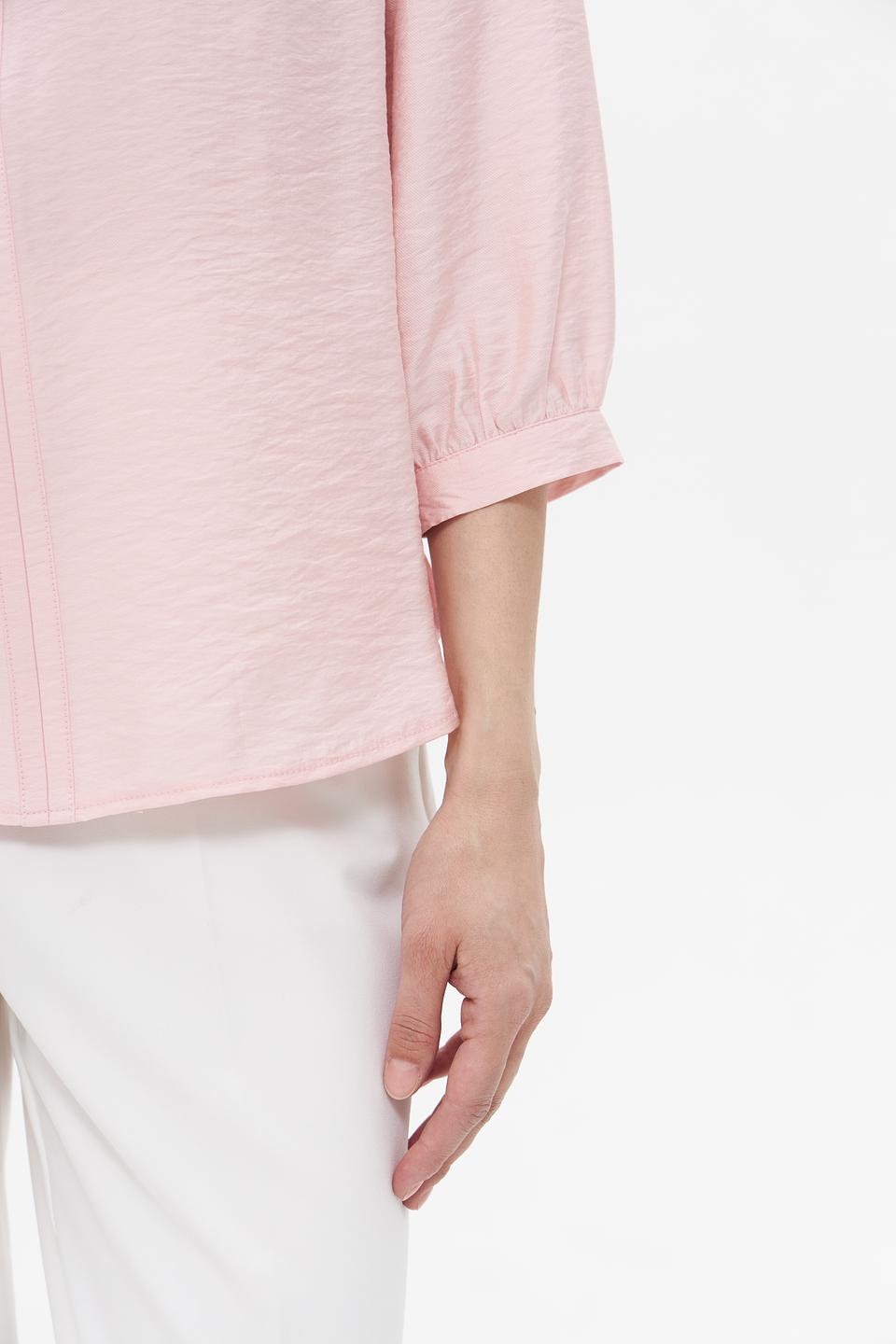 Блуза Bianca с рукавами-фонариками