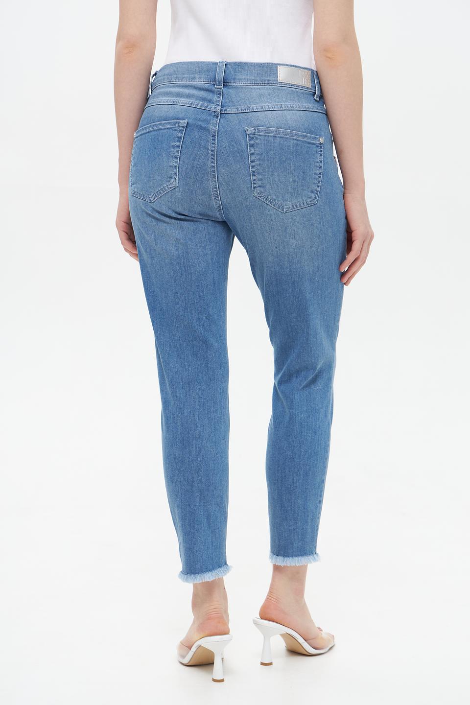 Джинсы с декором Rabe collection голубые