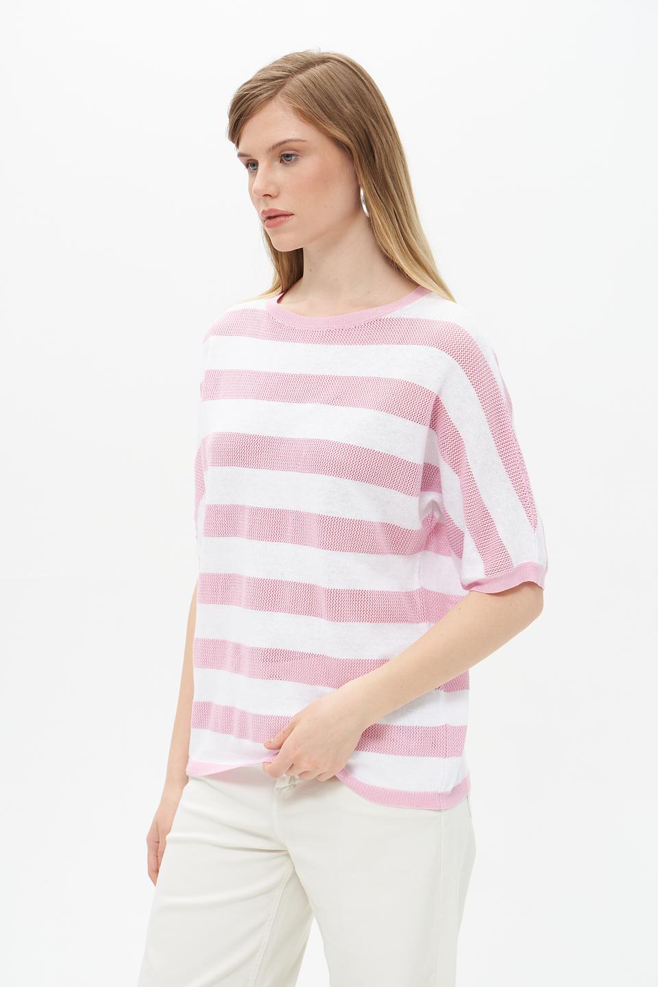 Пуловер Rabe collection в полоску