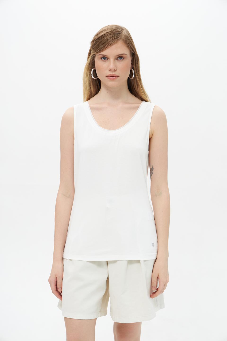 Топ Lecomte женский белый