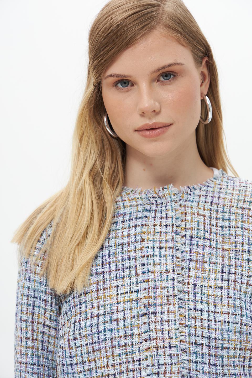 Жакет Lecomte в клетку