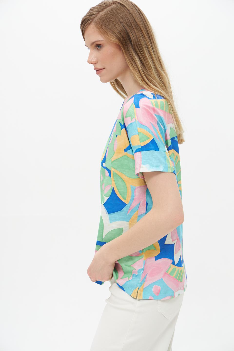 Футболка Lecomte с принтом