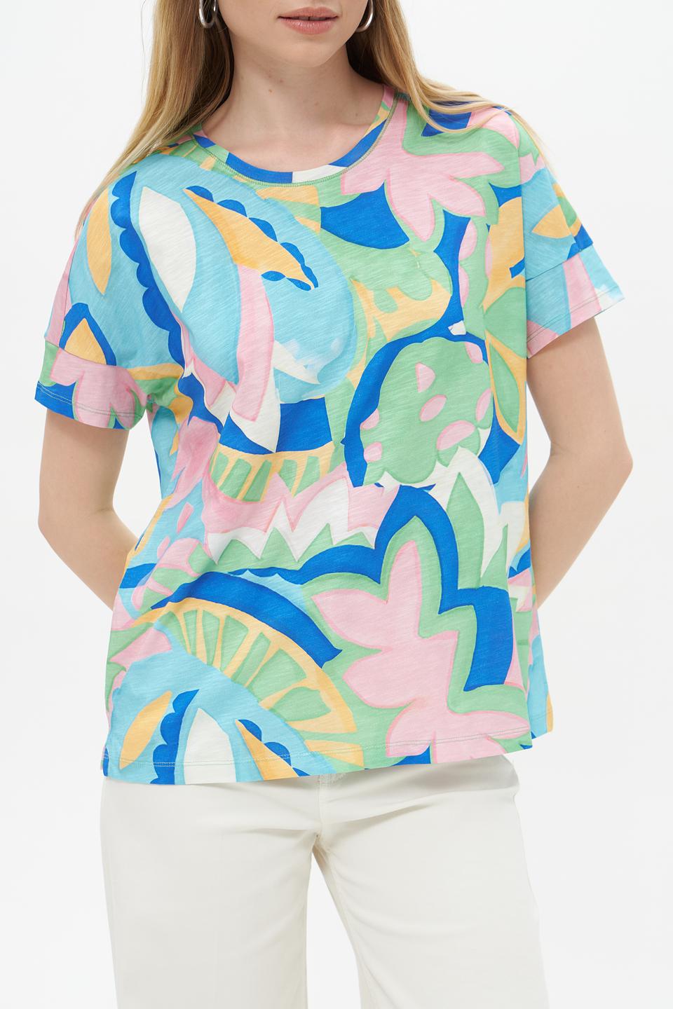 Футболка Lecomte с принтом