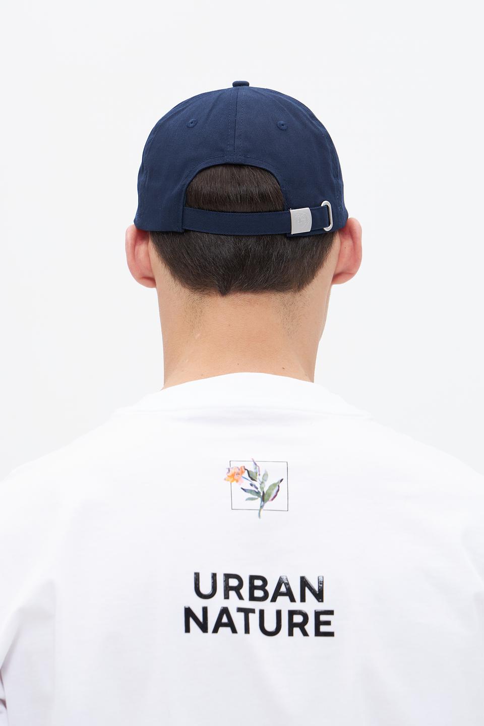 Бейсболка Lerros синяя с козырьком