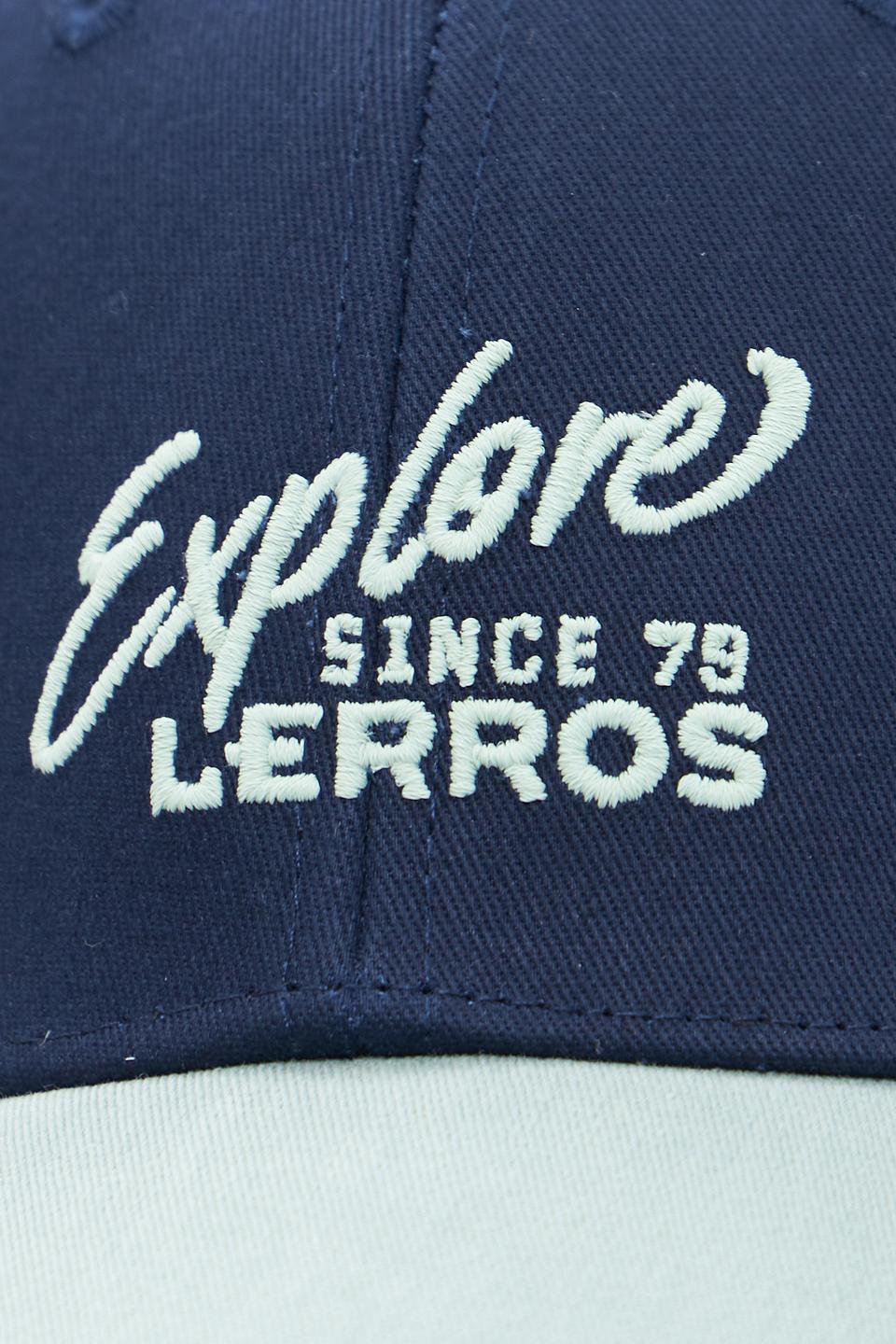 Бейсболка Lerros синяя с козырьком