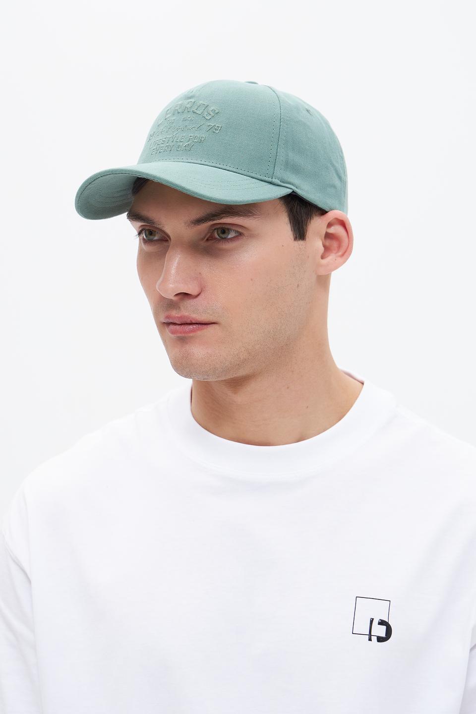 Кепка Lerros с вышивкой мятный