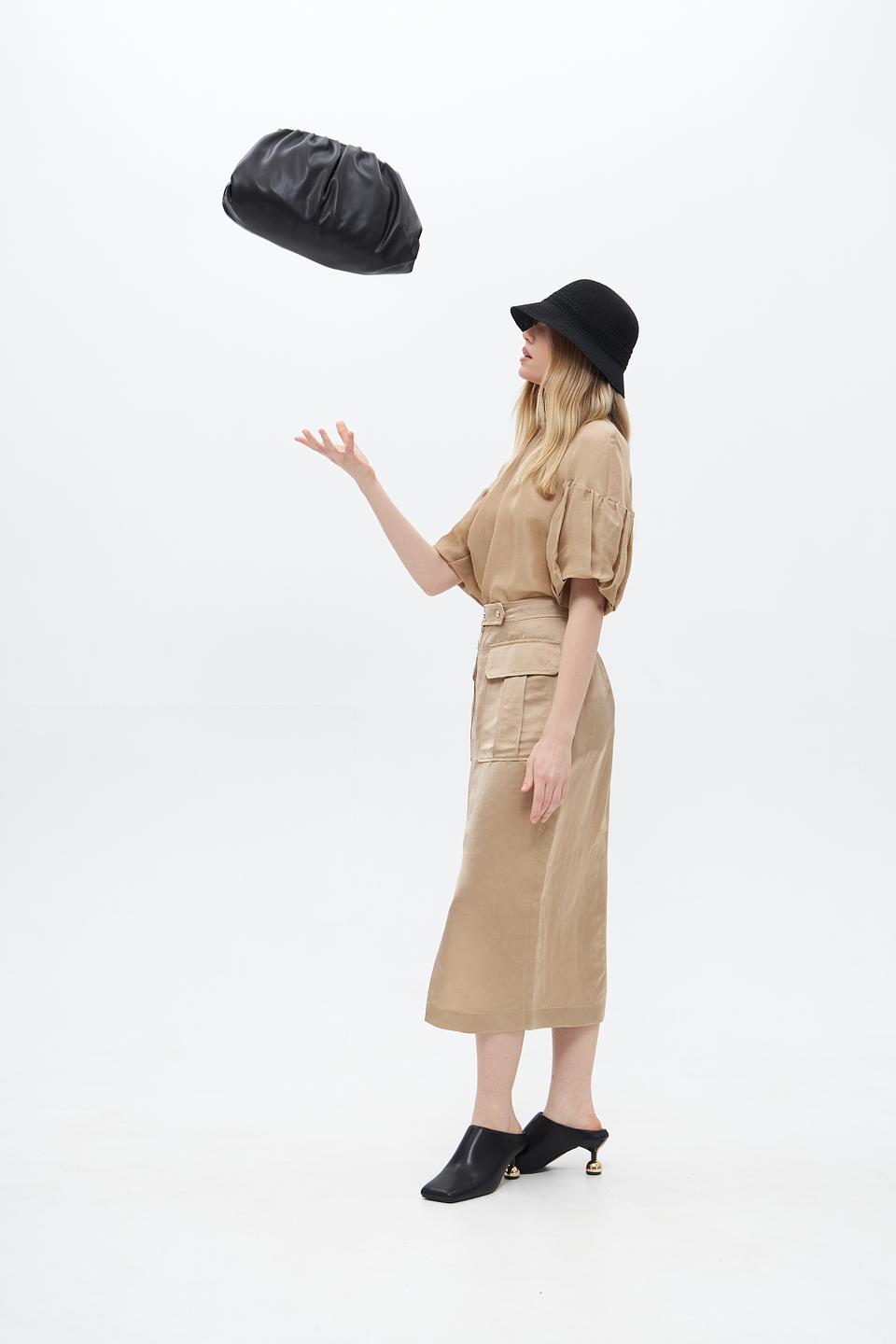 Сумка Bugatti чёрная клатч