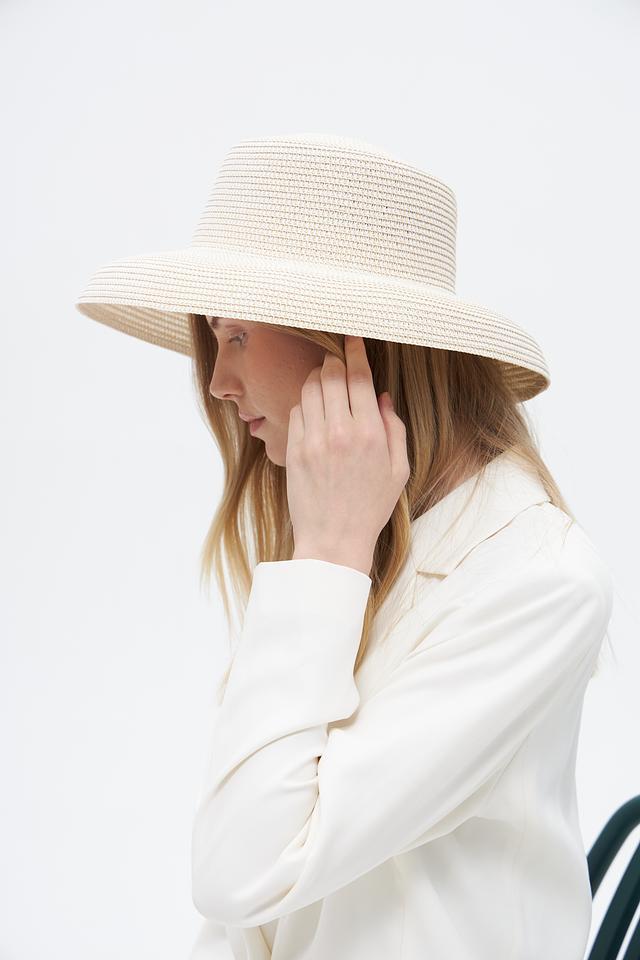 Шляпа Seeberger соломенная бежевая