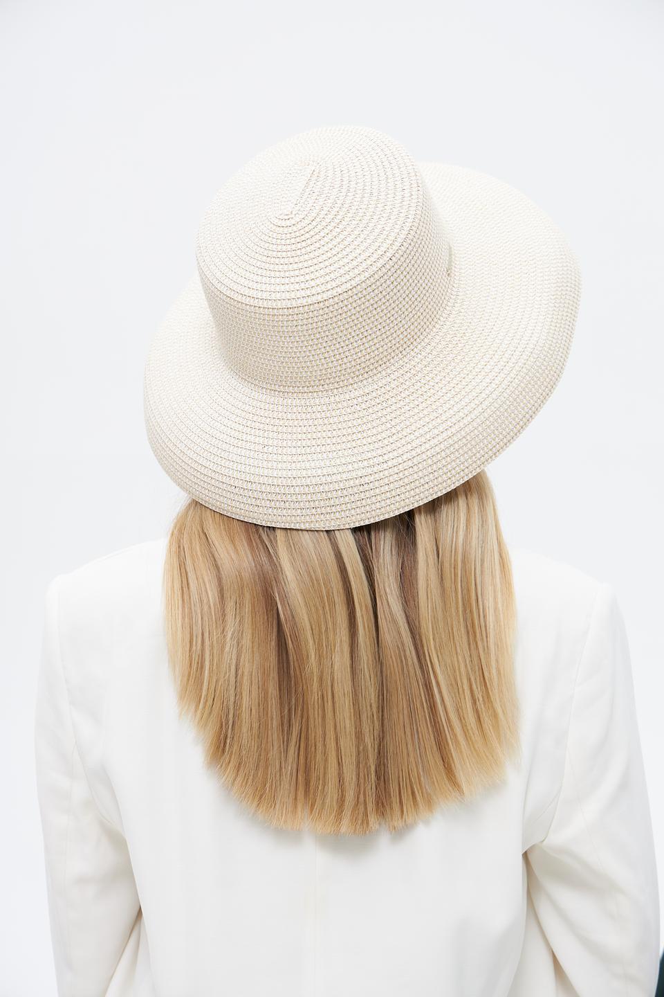 Шляпа Seeberger соломенная бежевая