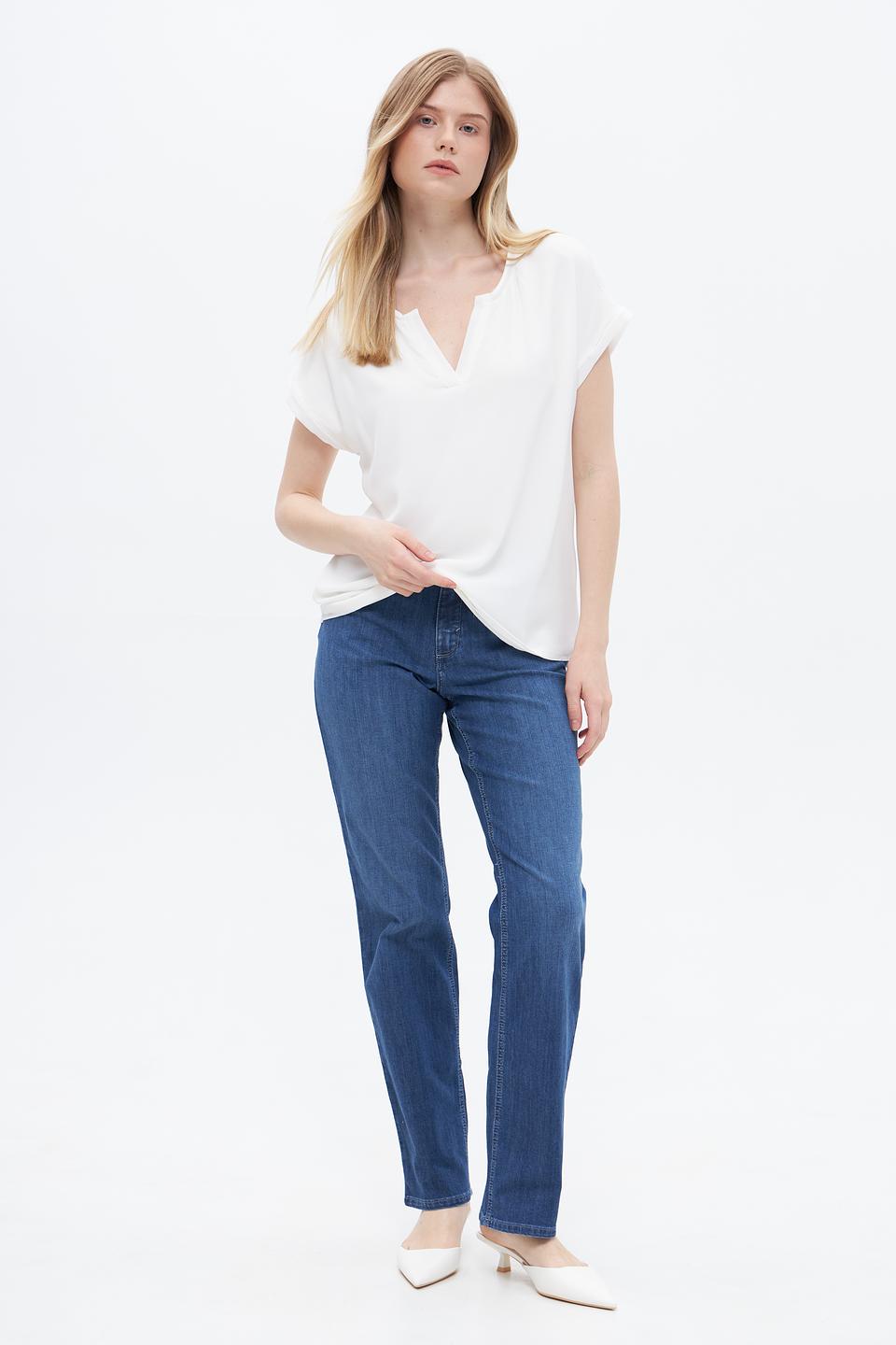 Джинсы Paddocks прямые синие