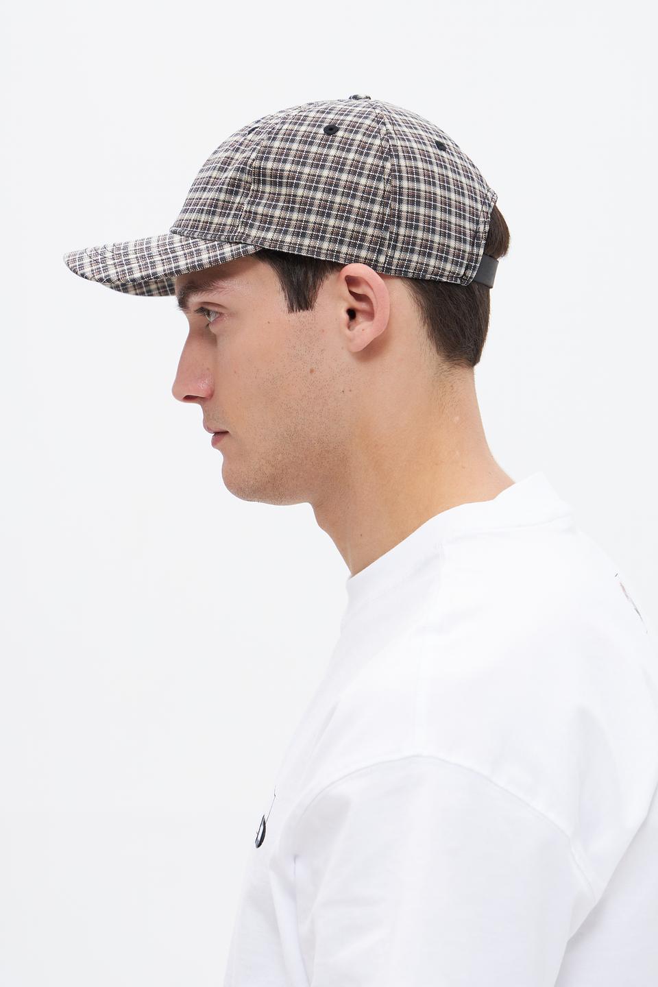 Бейсболка Bugatti ACC в клетку