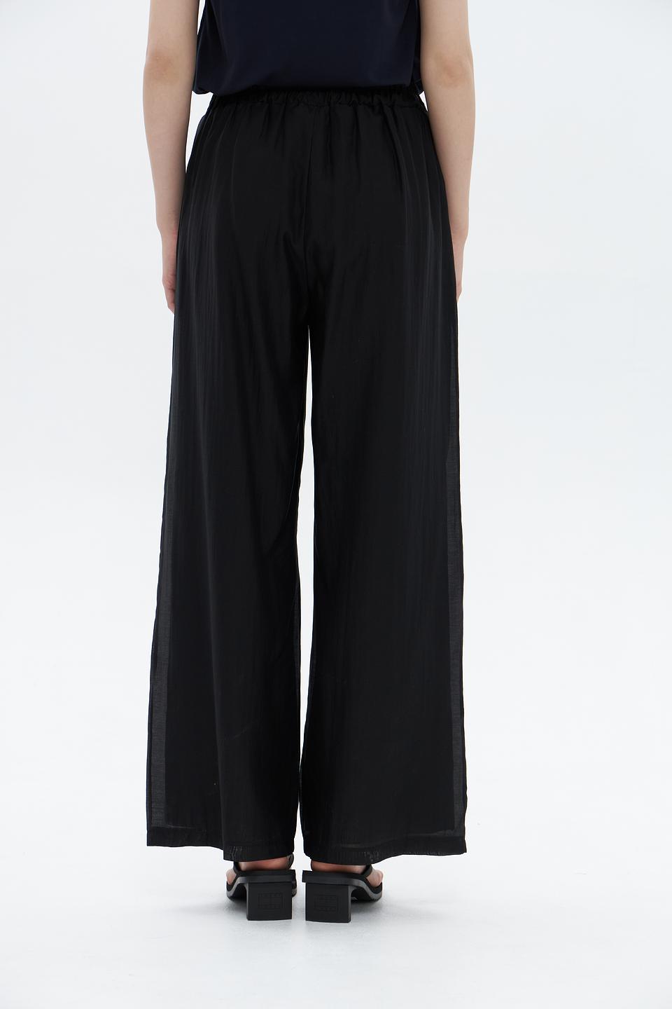 Брюки палаццо Croche чёрные