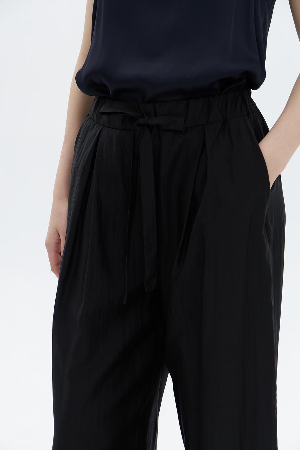 Брюки палаццо Croche чёрные