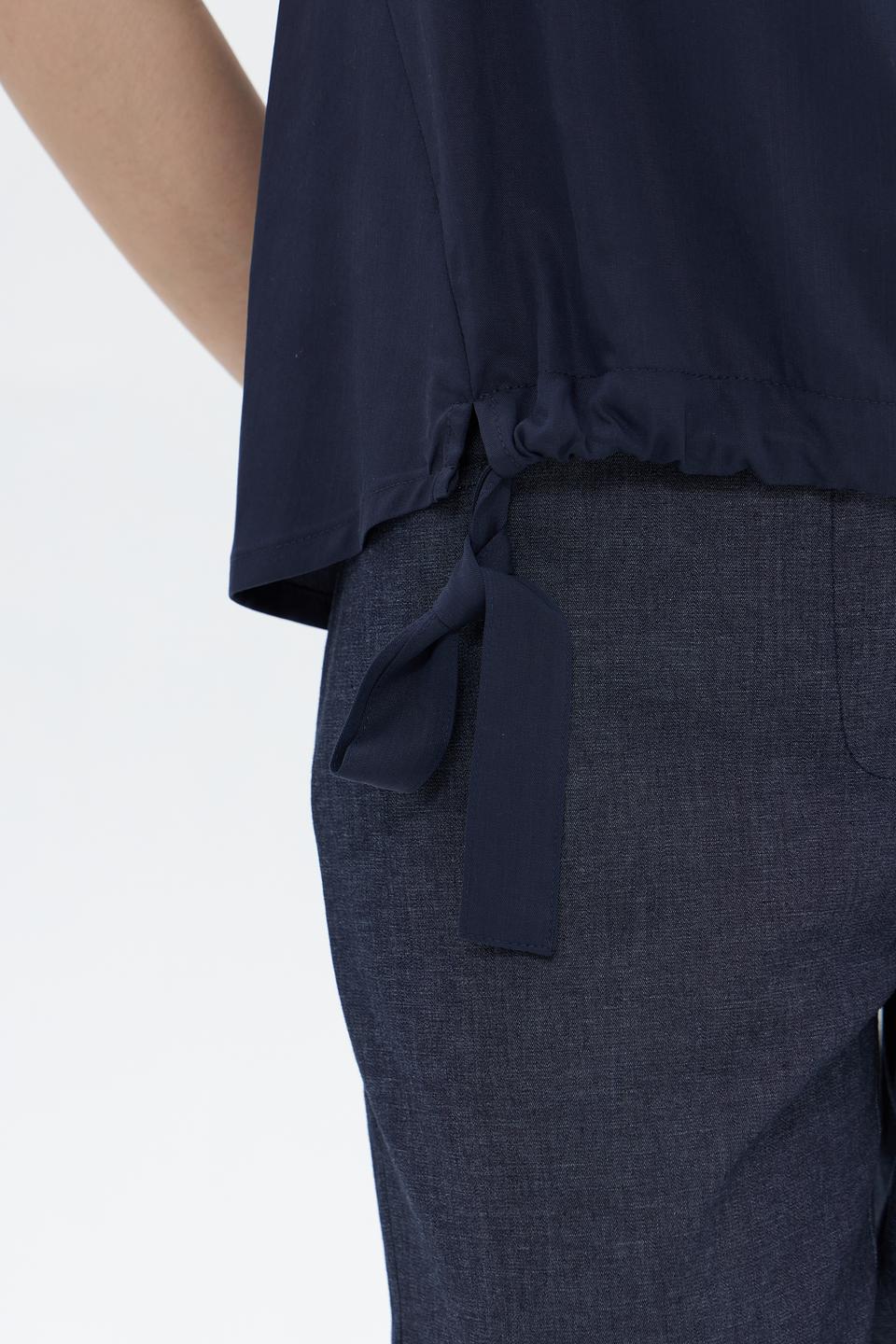 Топ Croche с завязками