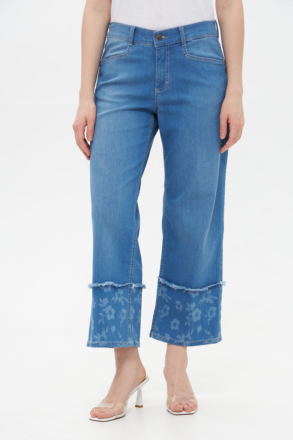 Джинсы палаццо Angels с вышивкой