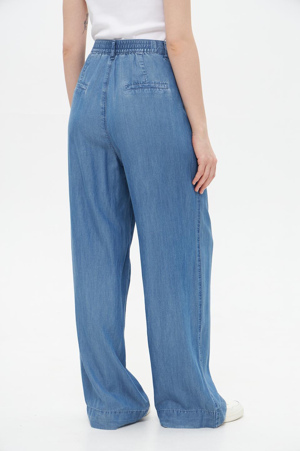 Брюки клеш Taifun деним