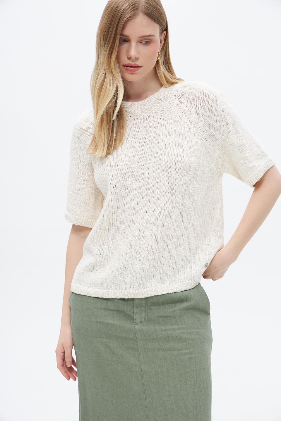 Пуловер Bugatti с коротким рукавом