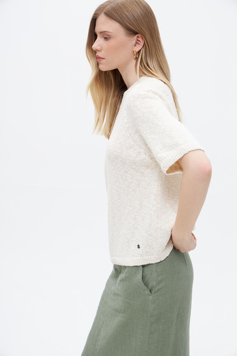 Пуловер Bugatti с коротким рукавом