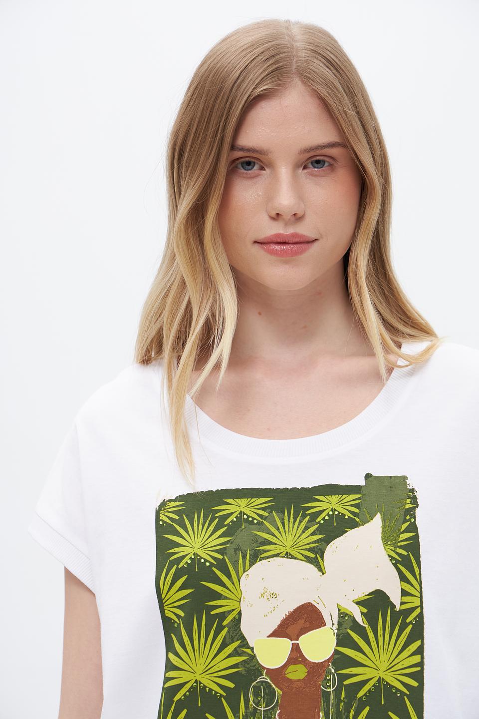 Футболка Oui с принтом