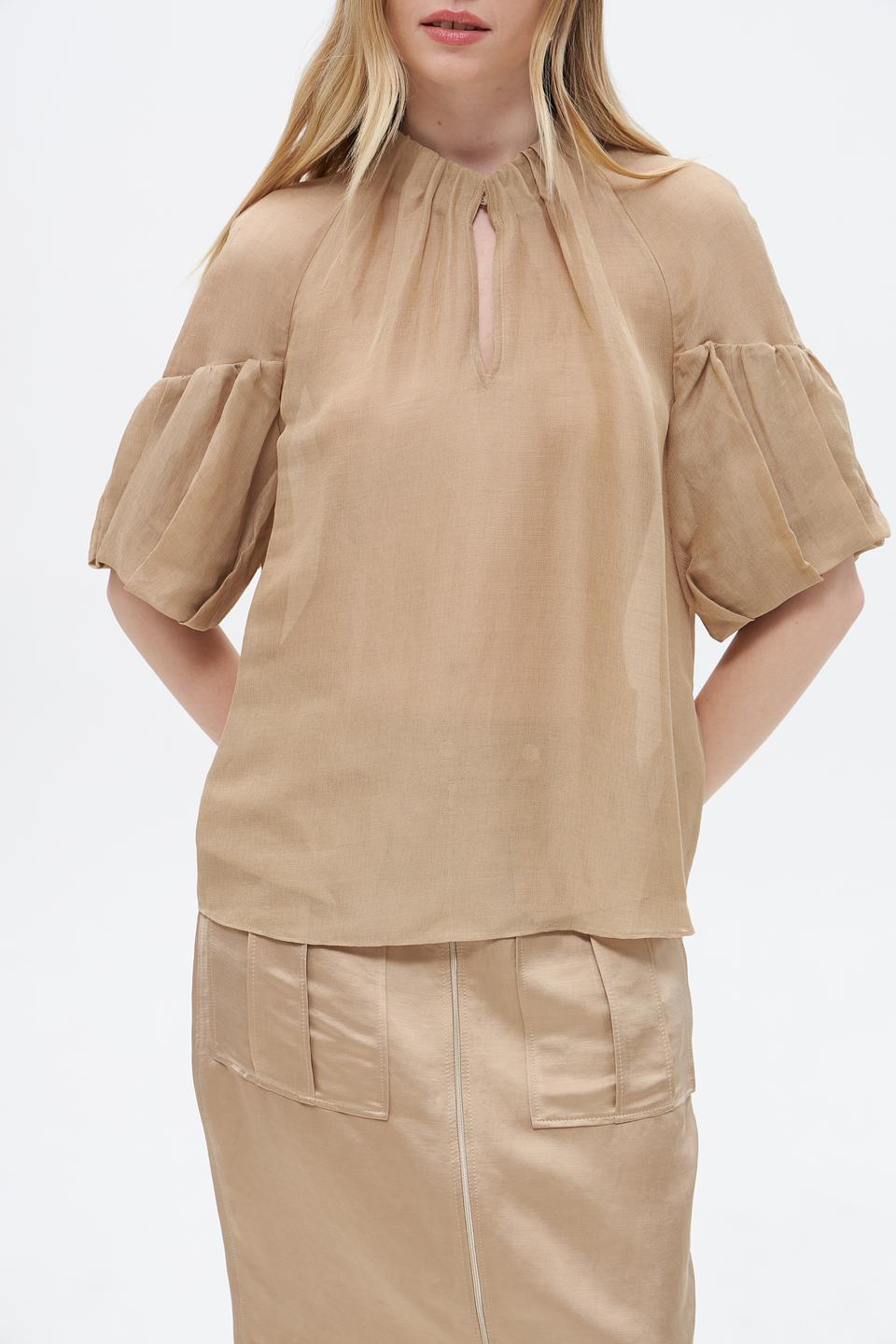 Блуза Marc Cain с рукавами-фонариками