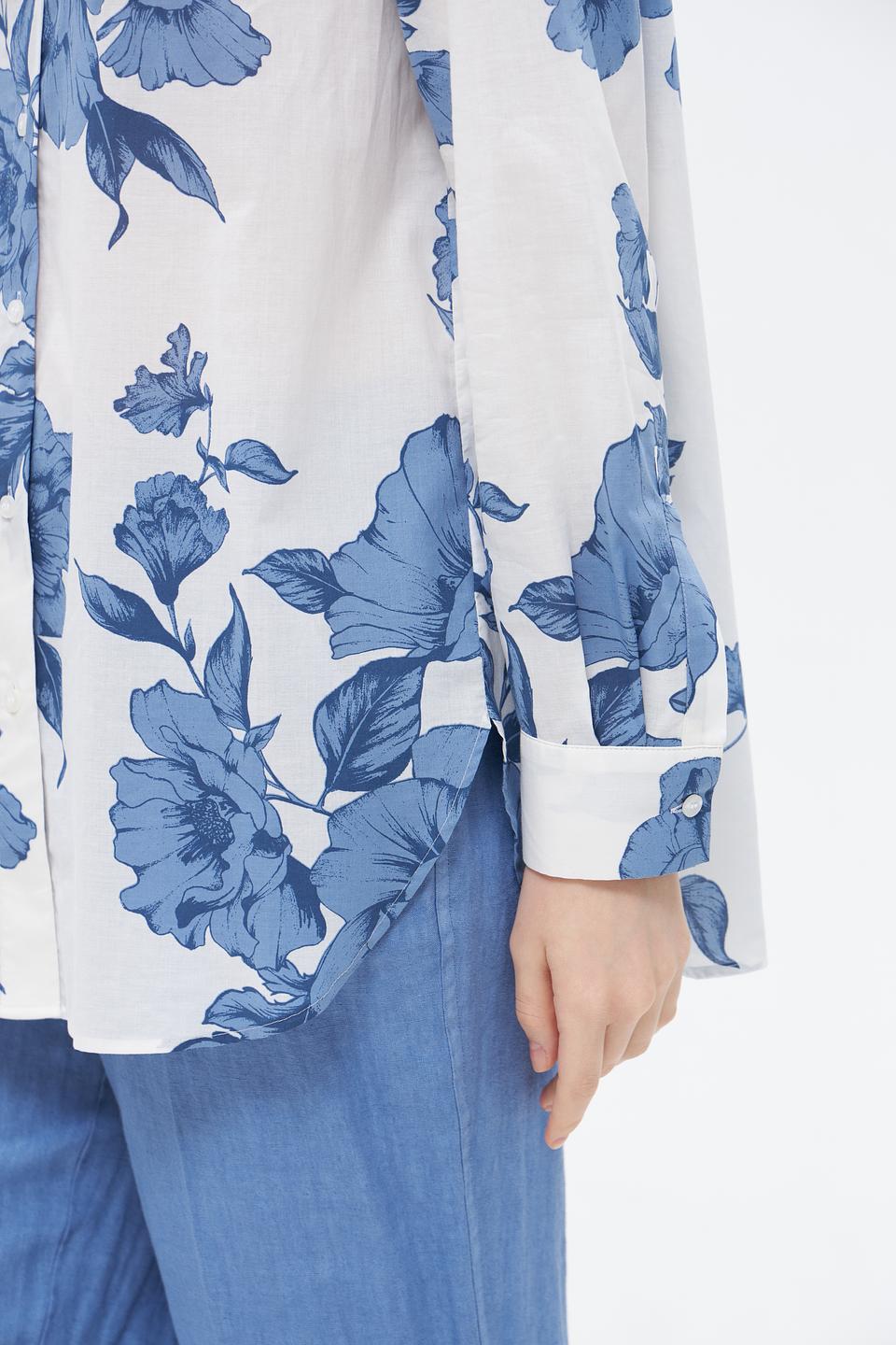 Блузка Oui с цветочным принтом