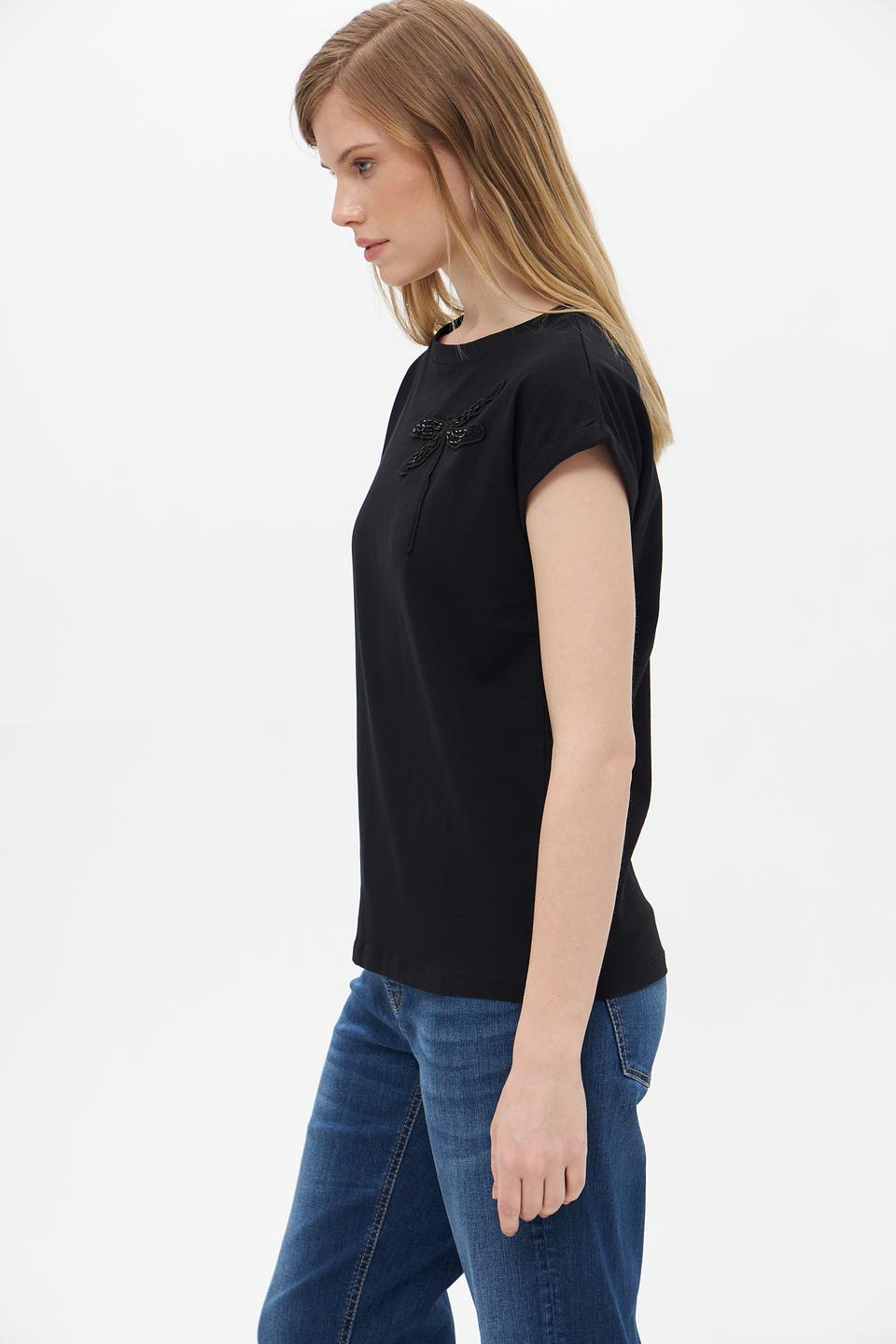 Футболка Pezzo с драконом чёрная