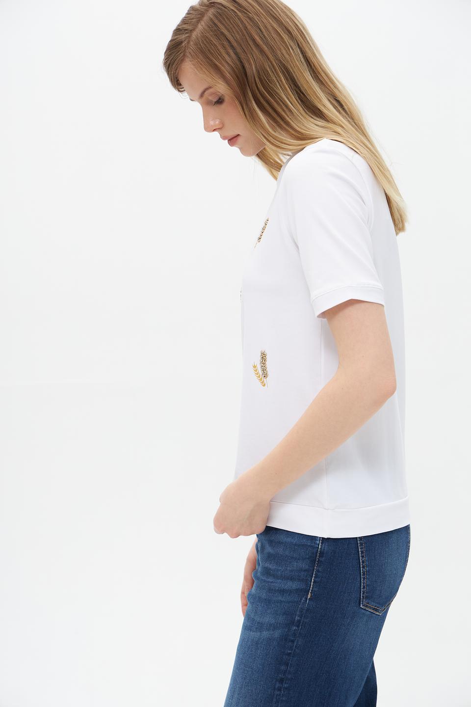 Футболка Pezzo с вышивкой