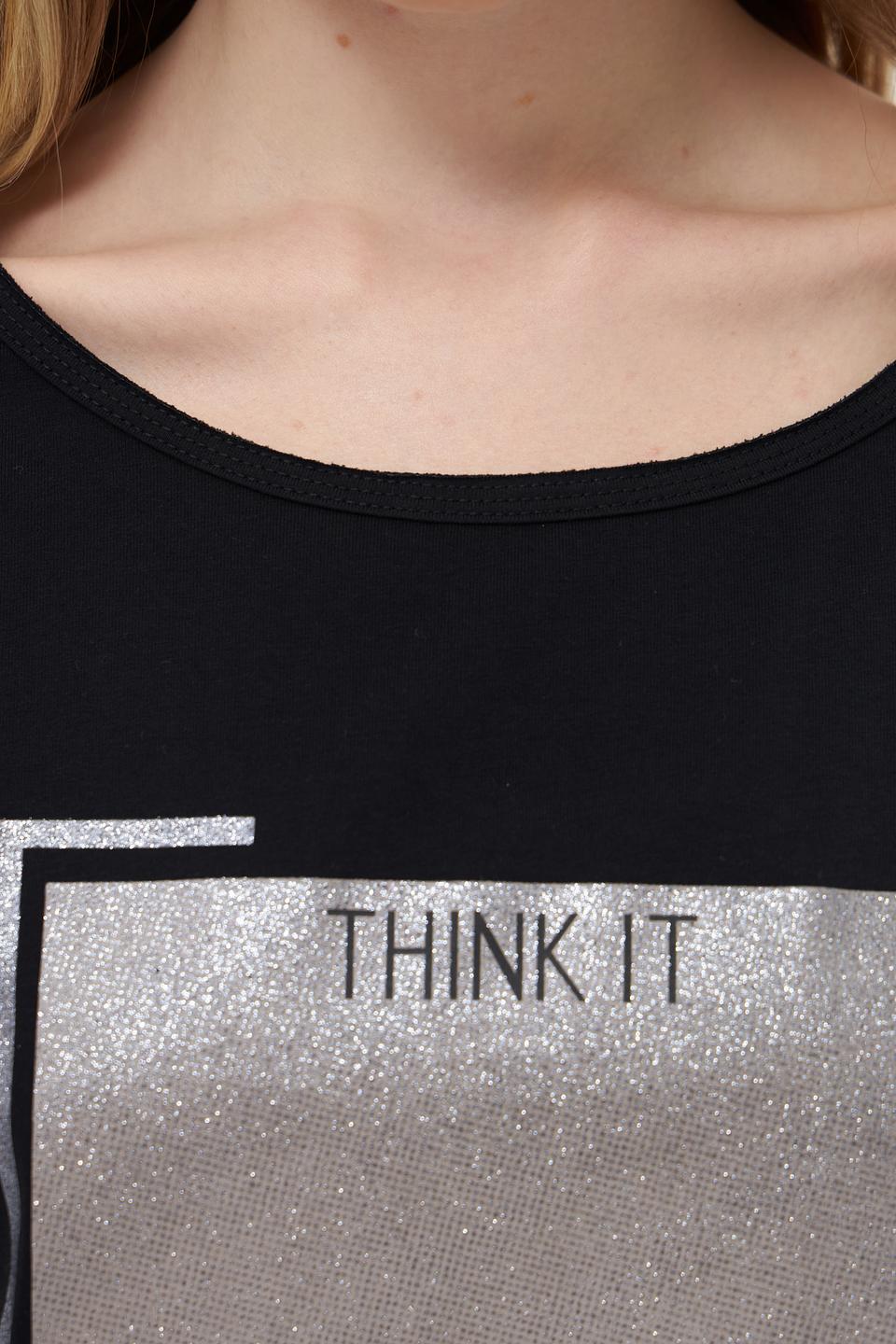 Футболка Pezzo с принтом Think It