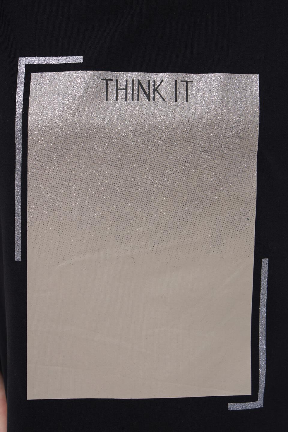 Футболка Pezzo с принтом Think It