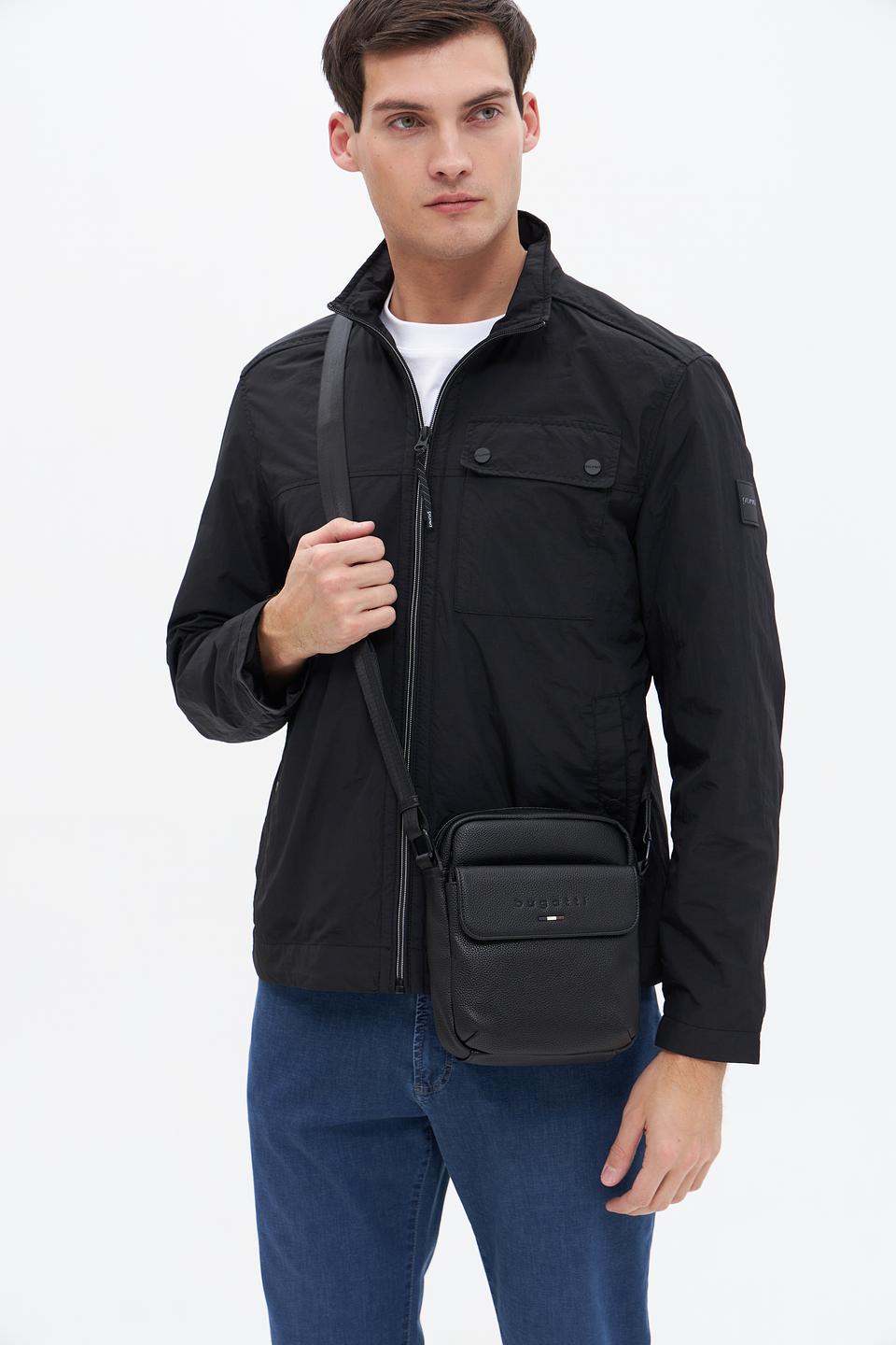 Сумка через плечо Bugatti ACC чёрная