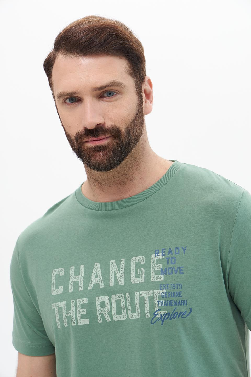 Футболка Lerros с принтом хаки