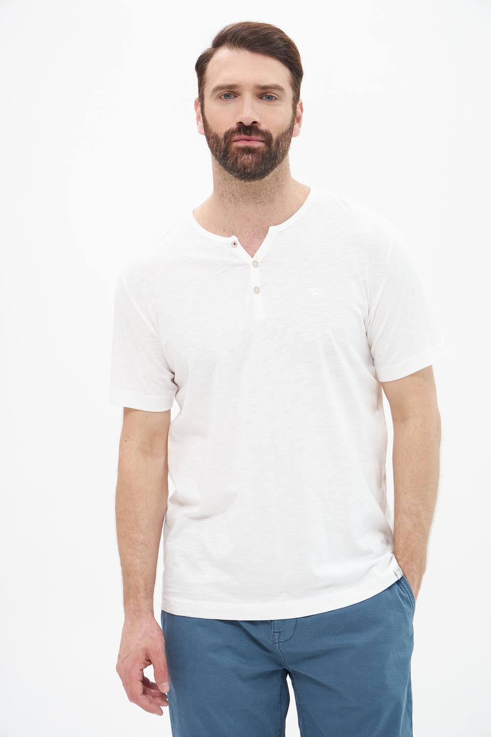 Футболка Lerros с планкой белый