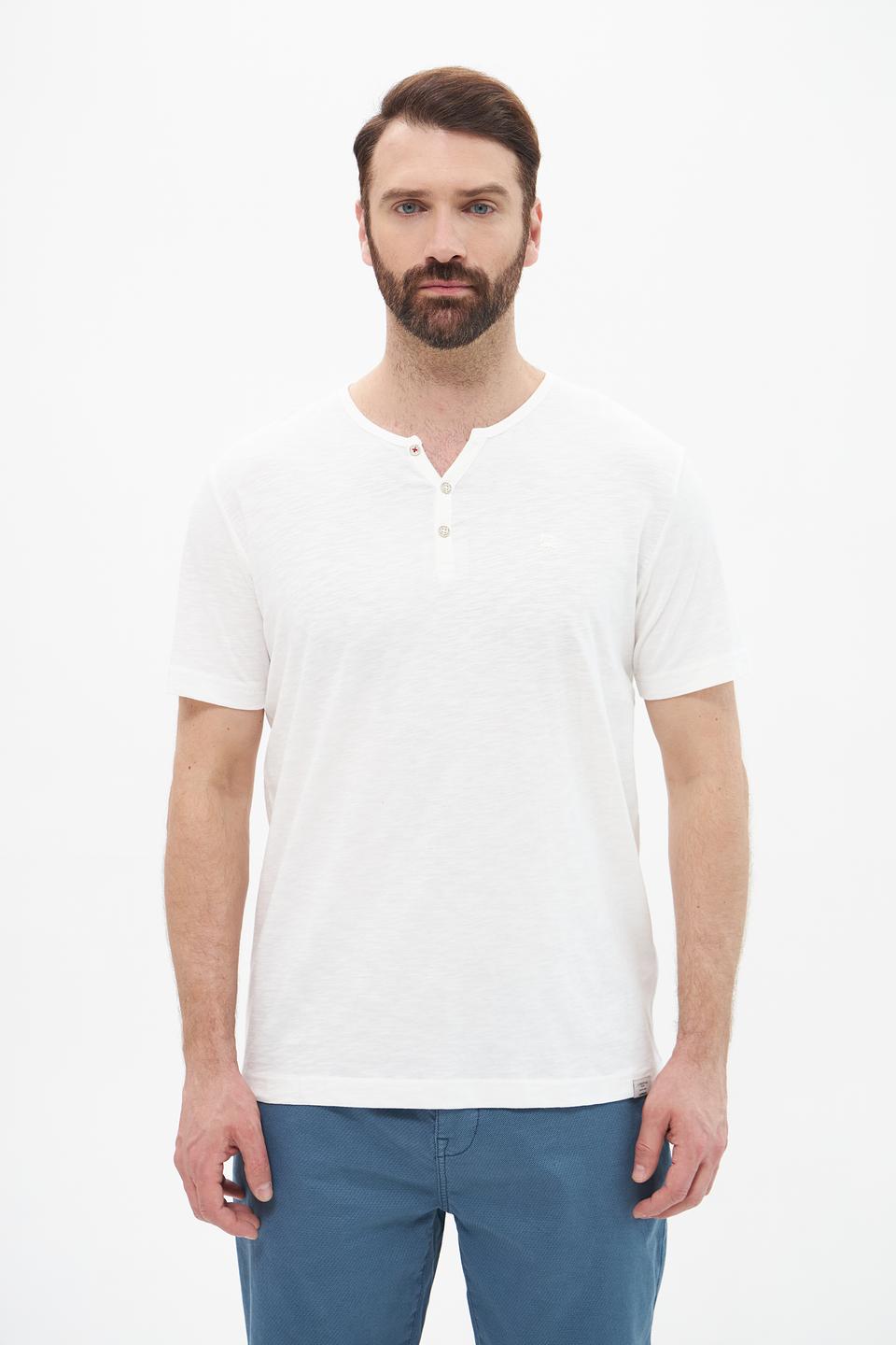 Футболка Lerros с планкой белый