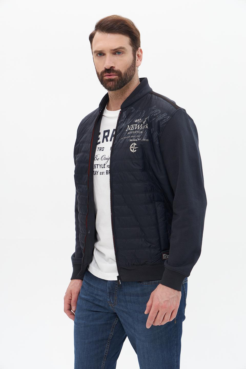 Кардиган Casa Moda стеганый синий