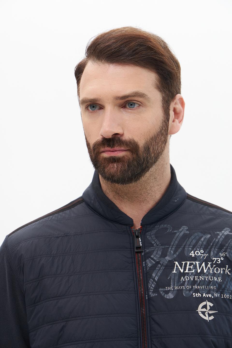 Кардиган Casa Moda стеганый синий