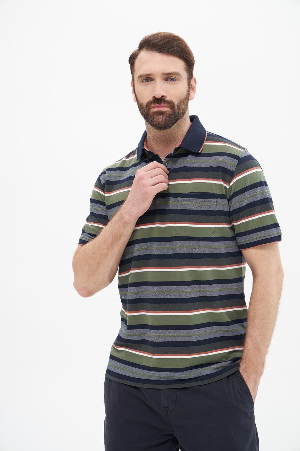 Поло Casa Moda в полоску