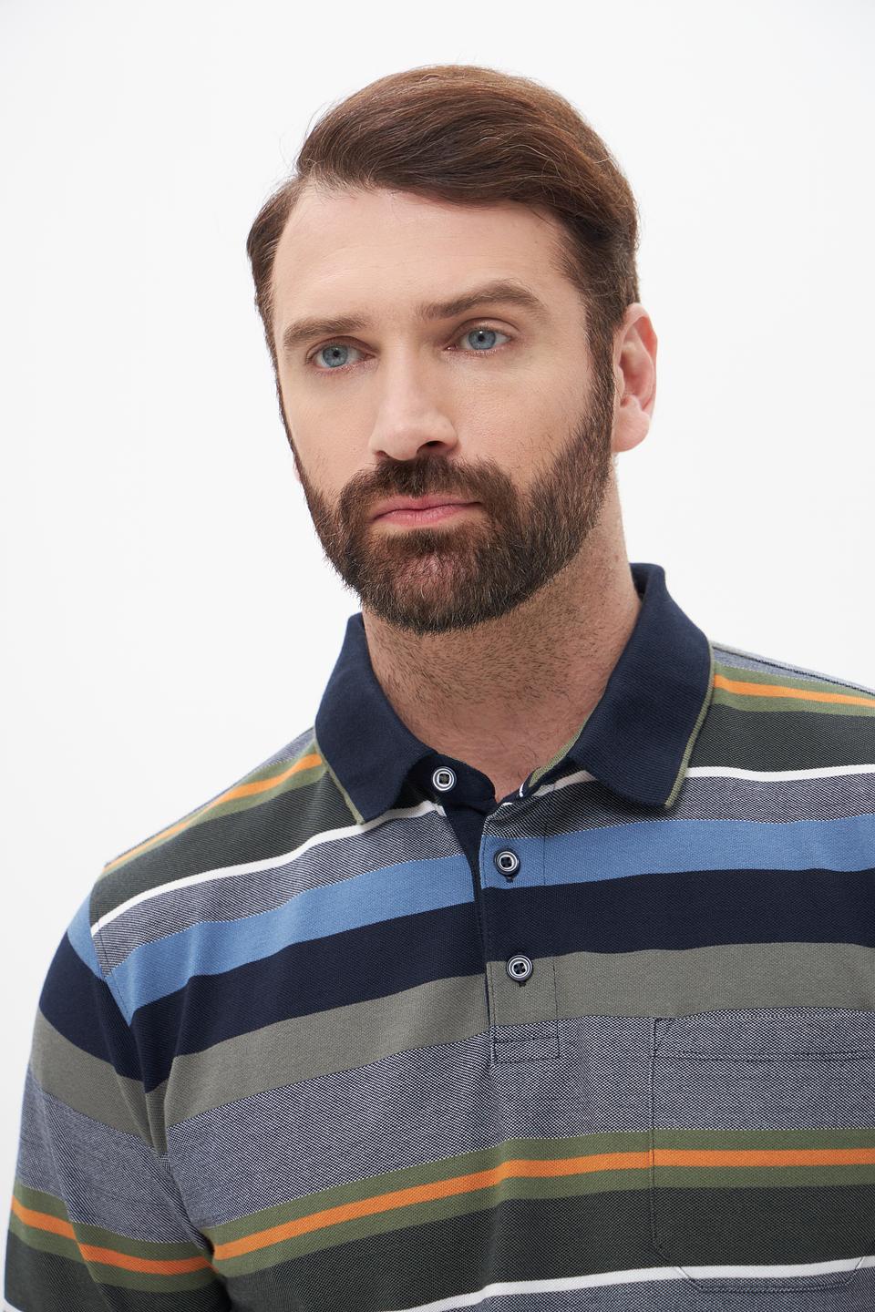 Поло Casa Moda в полоску